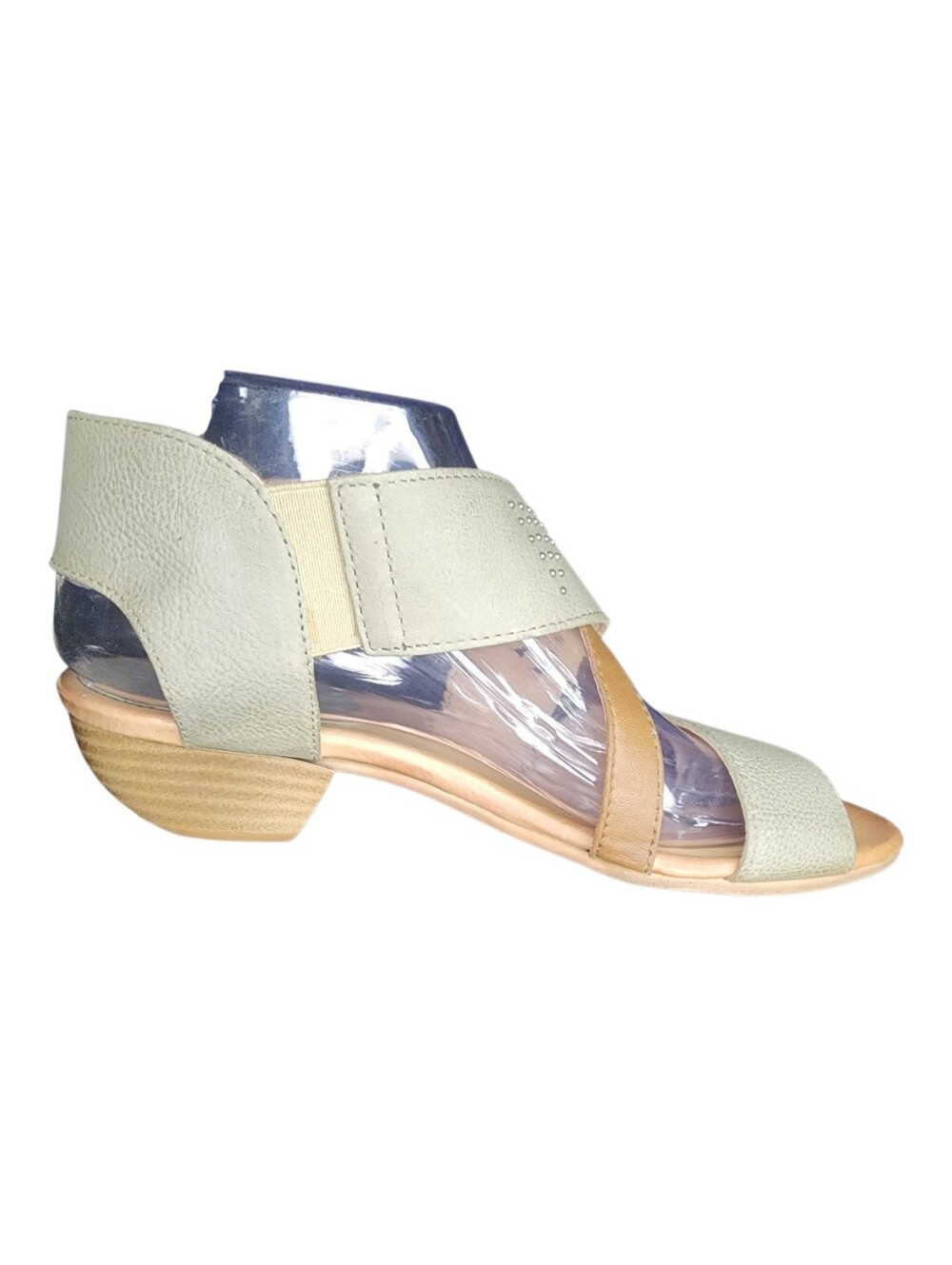 Miz Mooz Cienna Leather Strappy Sandals, Womens 38 Wide (7.5-8 US) - Picture 7 of 11